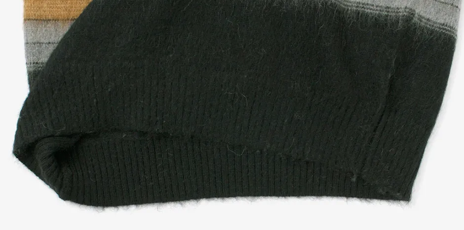 Knits^WAX LONDON / Wild Crew Knit Blush Stripe black