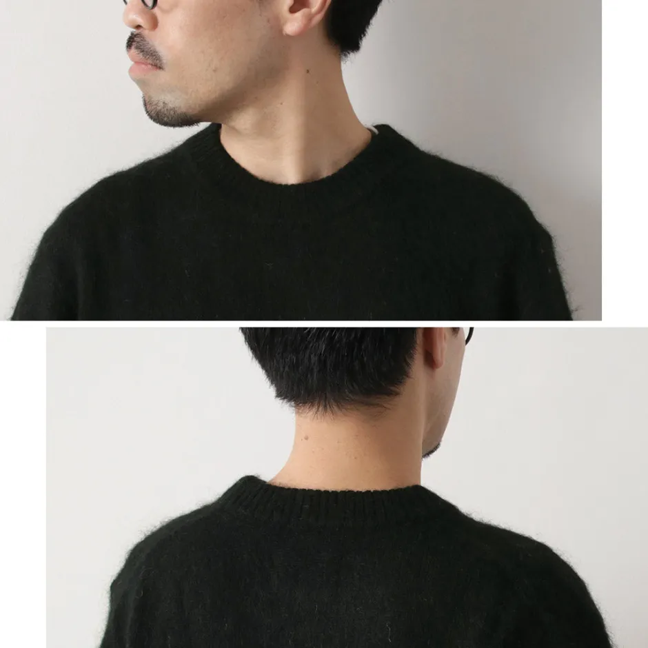 Knits^WAX LONDON / Wild Crew Knit Blush Stripe black