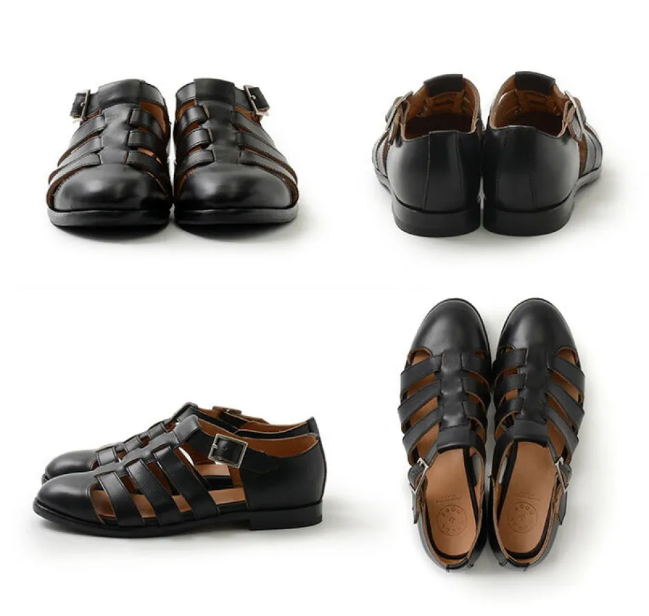 Leather Shoes & Boots^WHEELROBE / Gurkha sandal - Horween chrome-excel