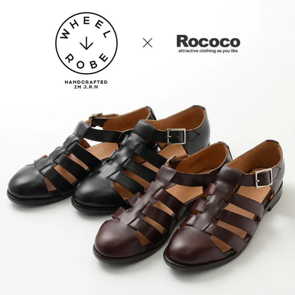 Leather Shoes & Boots^WHEELROBE / Gurkha sandal - Horween chrome-excel