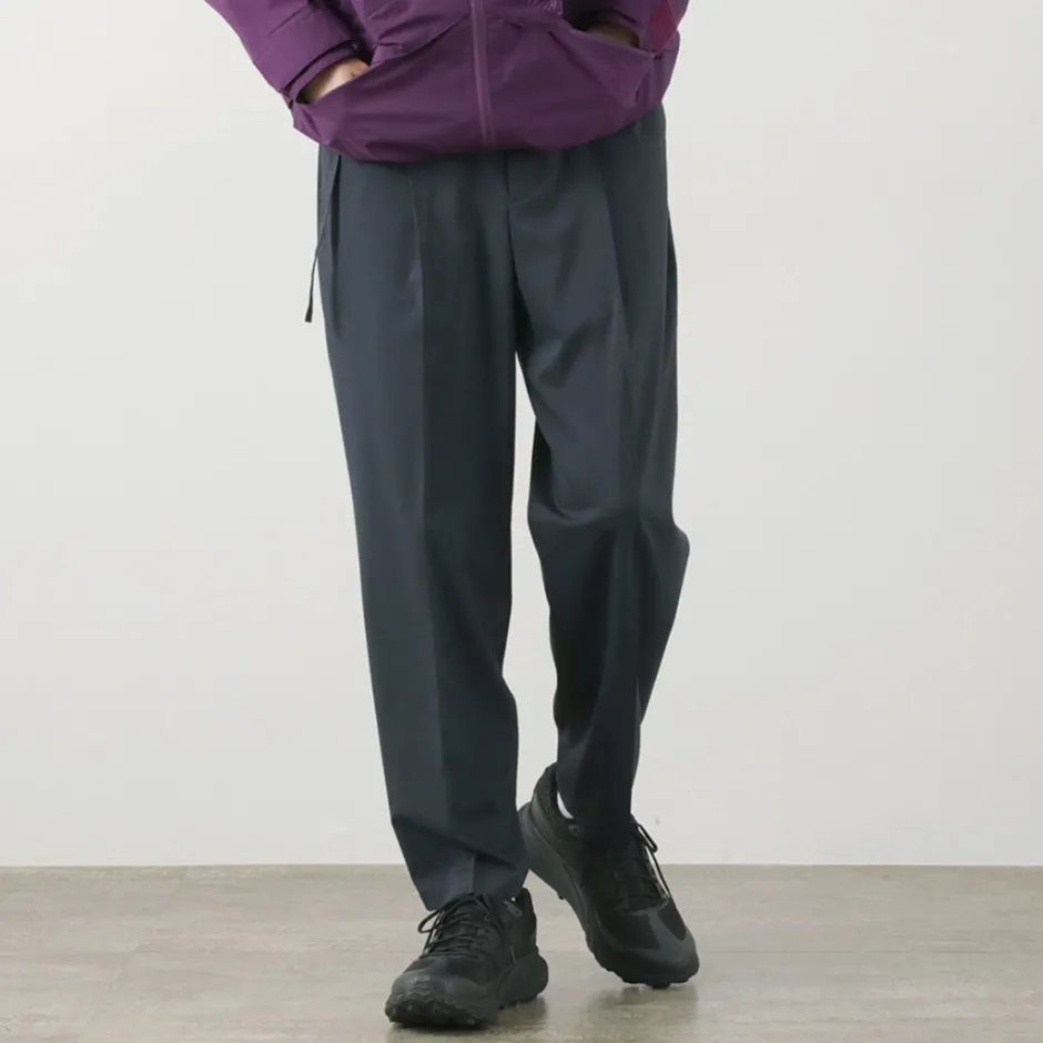 Trousers^WHITE MOUNTAINEERING / 1 Tuck Belted Pants