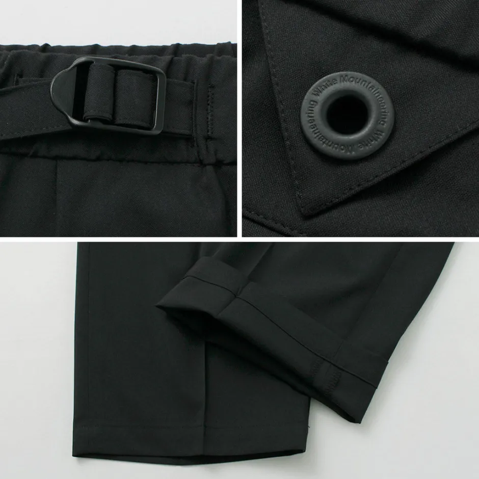 Trousers^WHITE MOUNTAINEERING / 1 Tuck Belted Pants