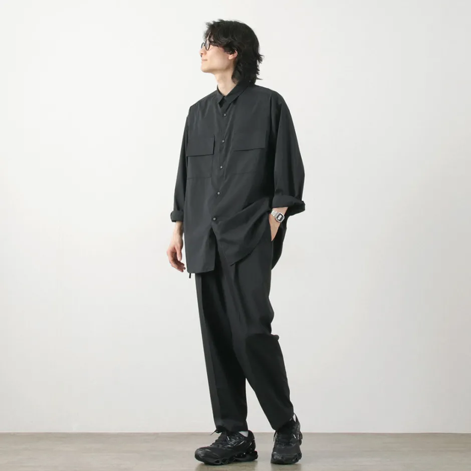 Trousers^WHITE MOUNTAINEERING / 1 Tuck Belted Pants