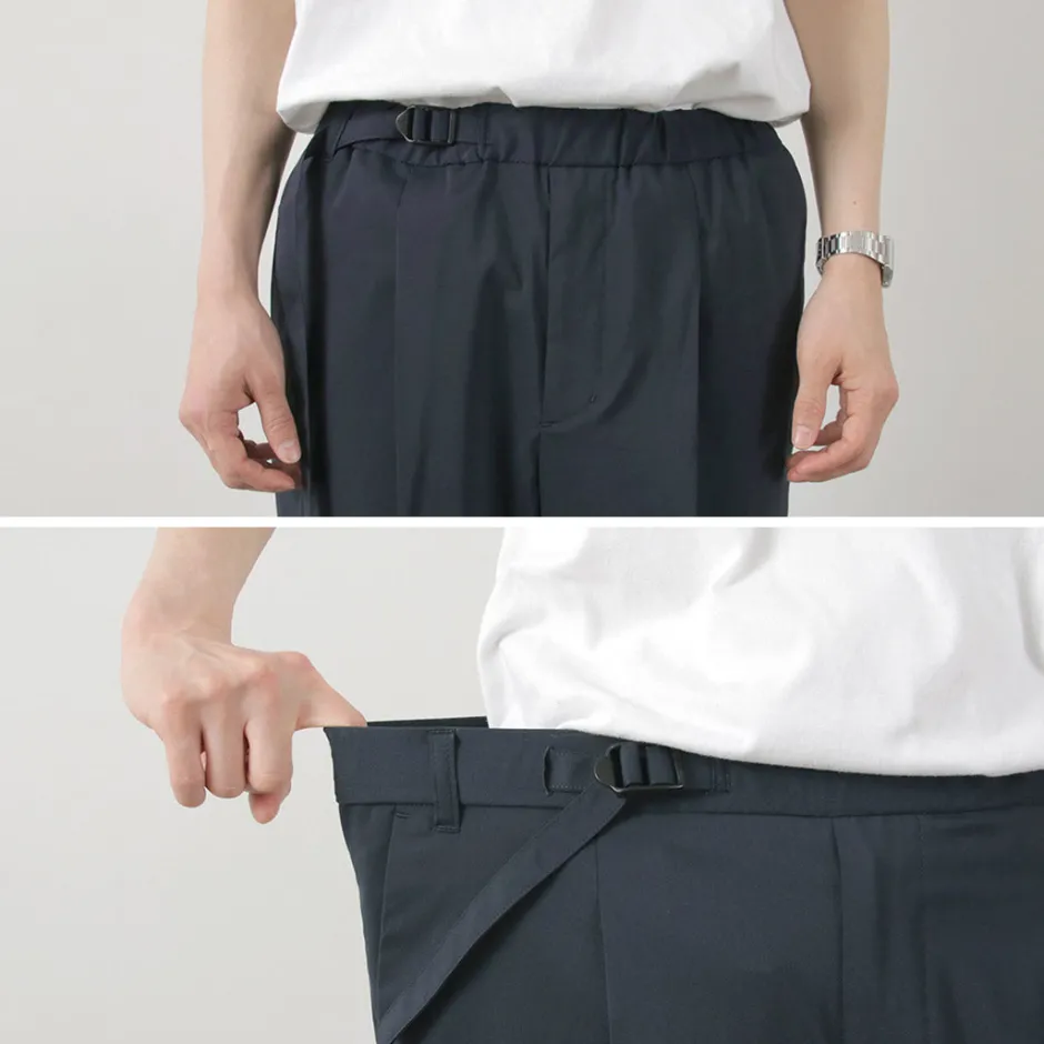 Trousers^WHITE MOUNTAINEERING / 1 Tuck Belted Pants
