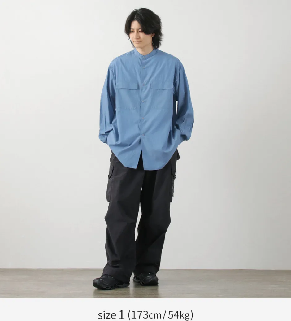 Shirts^WHITE MOUNTAINEERING / Band Collar Shirt