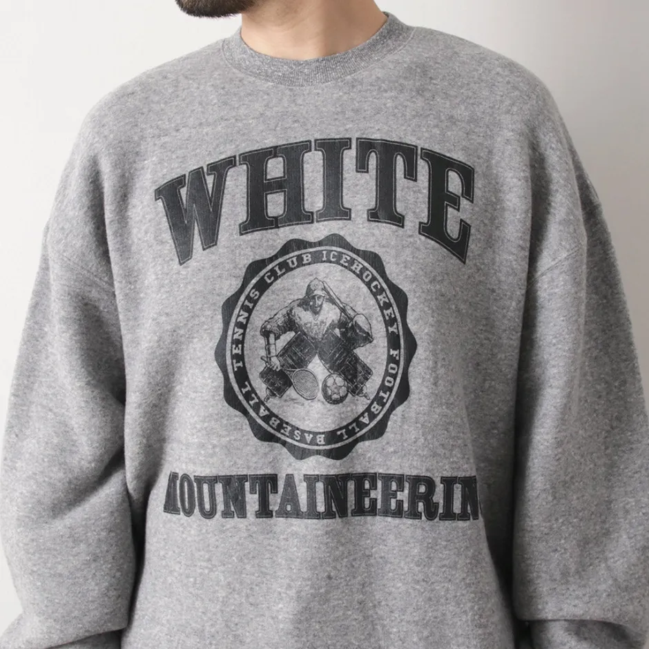 Sweatshirts^WHITE MOUNTAINEERING / College Logo Sweatshirt