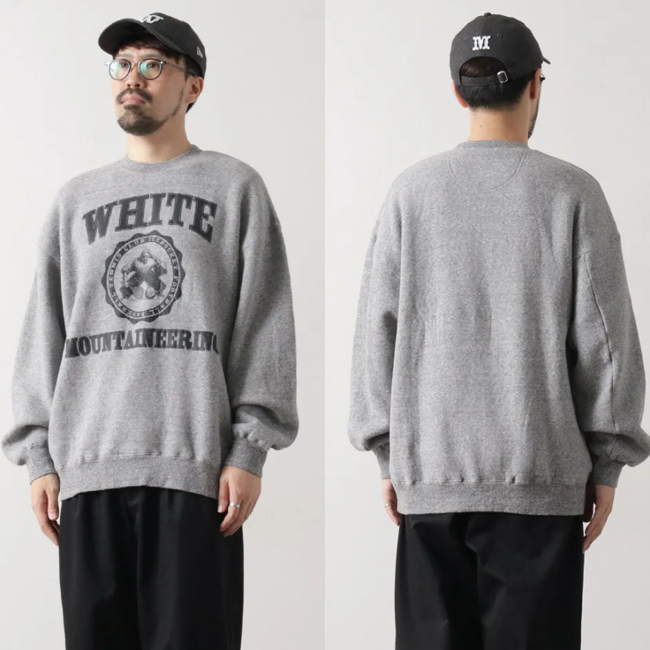 Sweatshirts^WHITE MOUNTAINEERING / College Logo Sweatshirt