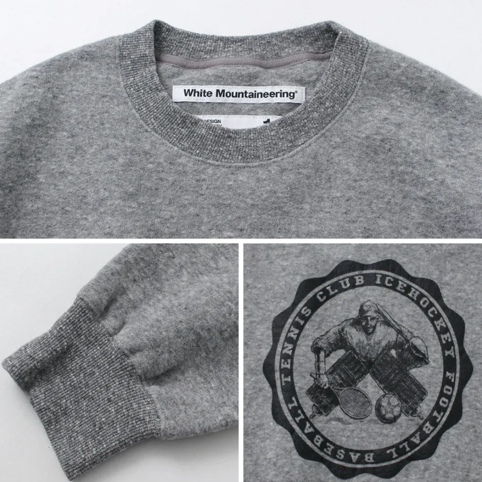Sweatshirts^WHITE MOUNTAINEERING / College Logo Sweatshirt