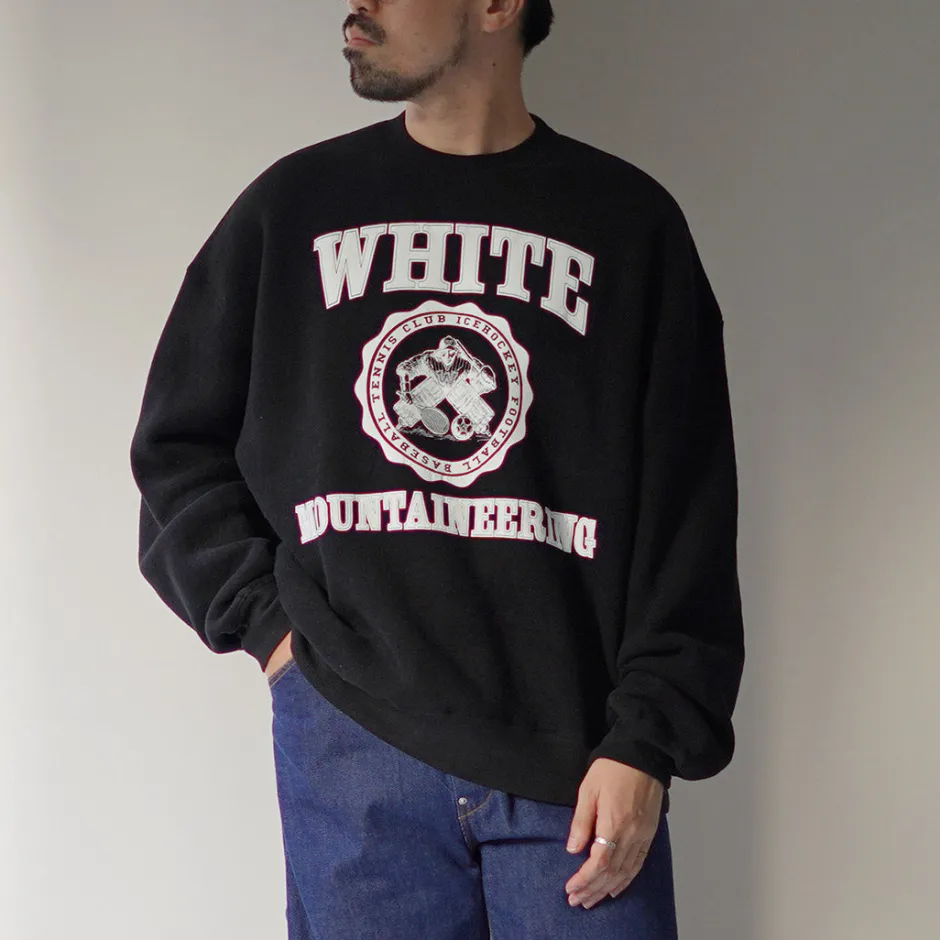 Sweatshirts^WHITE MOUNTAINEERING / College Logo Sweatshirt