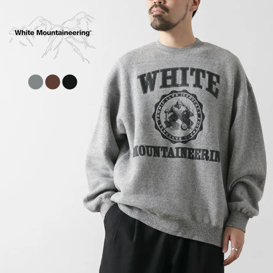 Sweatshirts^WHITE MOUNTAINEERING / College Logo Sweatshirt