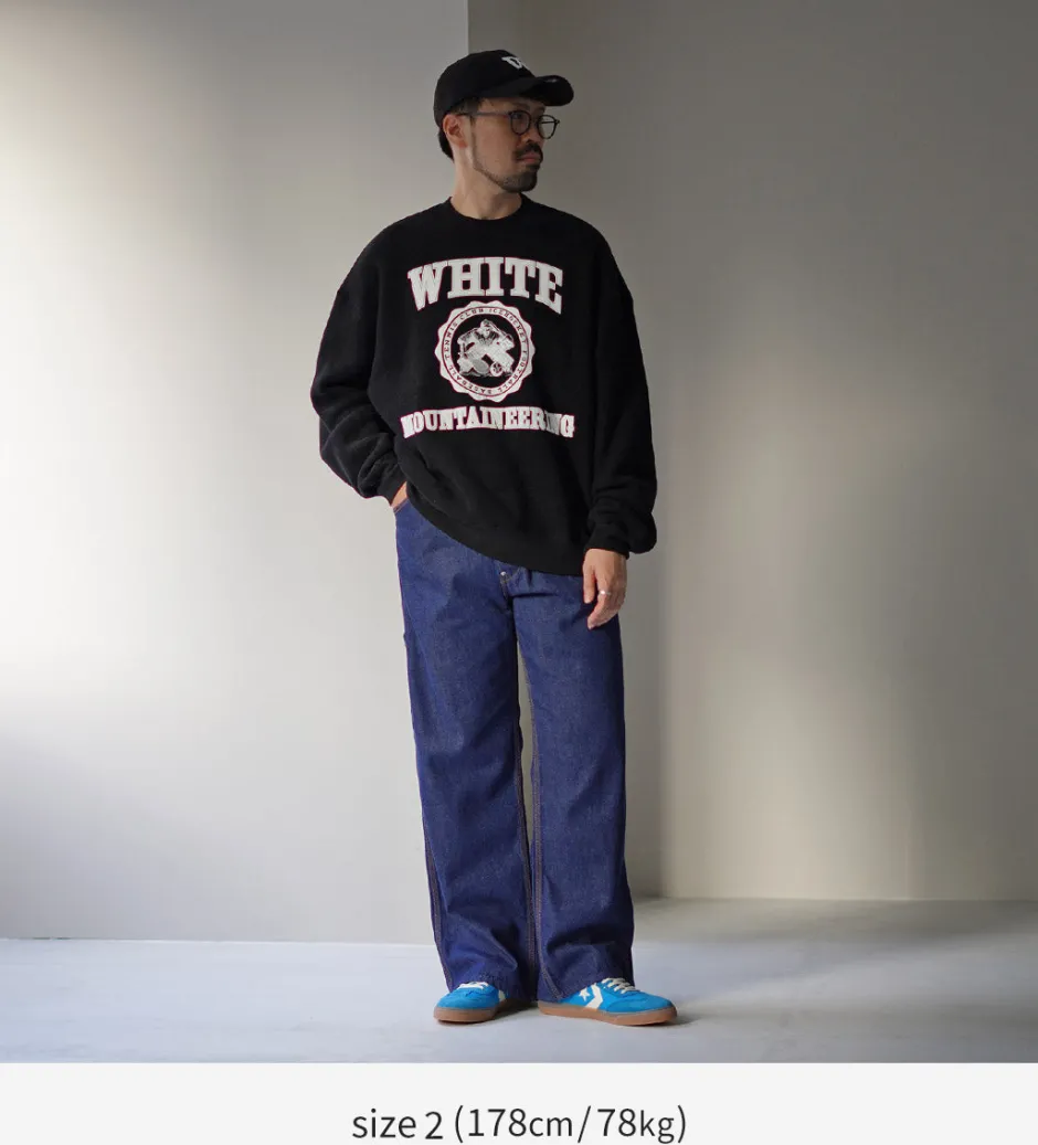 Sweatshirts^WHITE MOUNTAINEERING / College Logo Sweatshirt