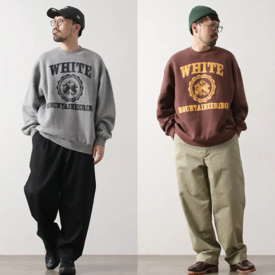 Sweatshirts^WHITE MOUNTAINEERING / College Logo Sweatshirt