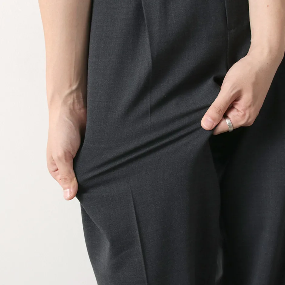 Trousers^WHITE MOUNTAINEERING / Stretch Twill One-tuck Pants
