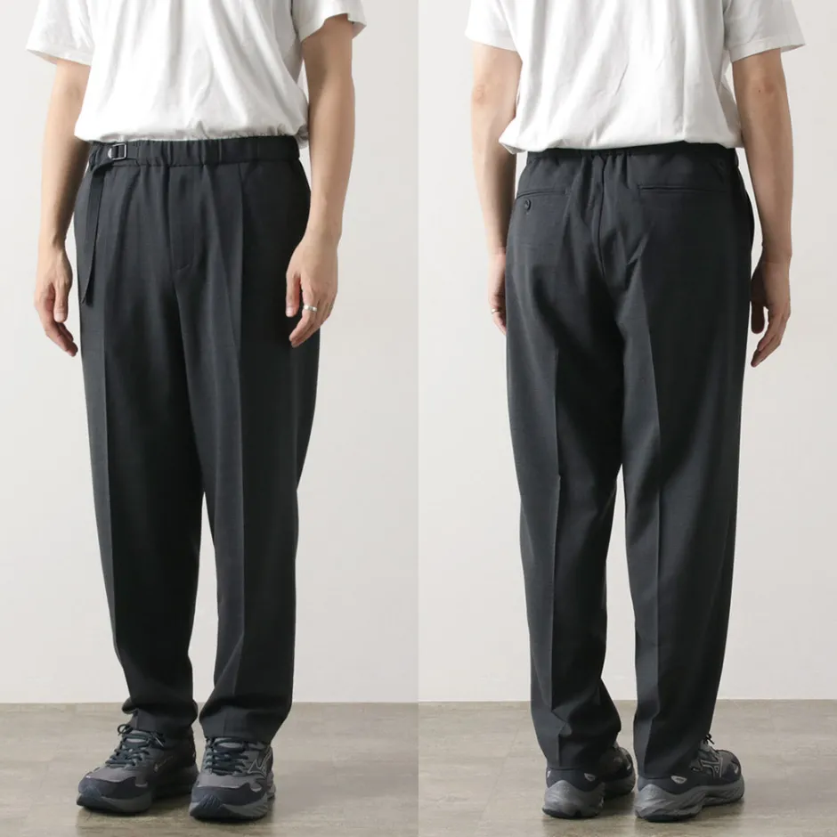 Trousers^WHITE MOUNTAINEERING / Stretch Twill One-tuck Pants