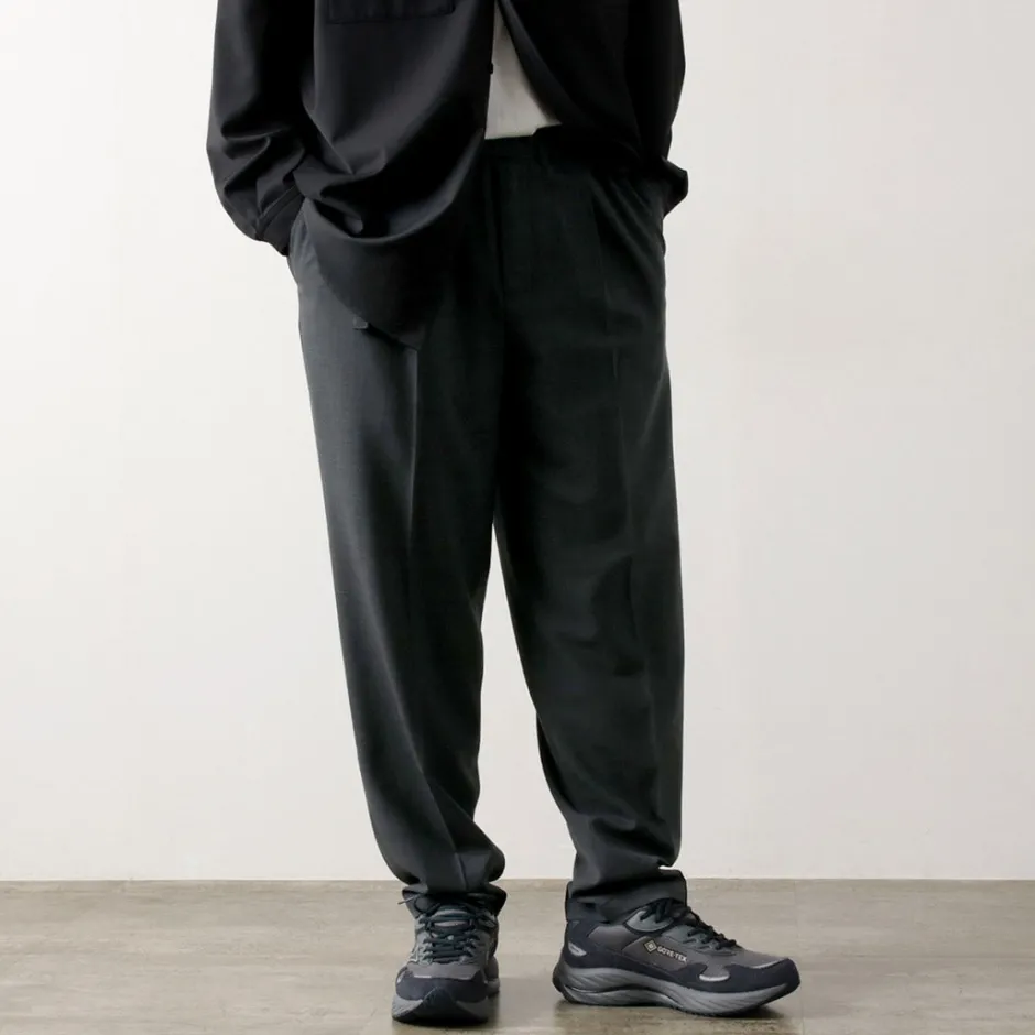 Trousers^WHITE MOUNTAINEERING / Stretch Twill One-tuck Pants