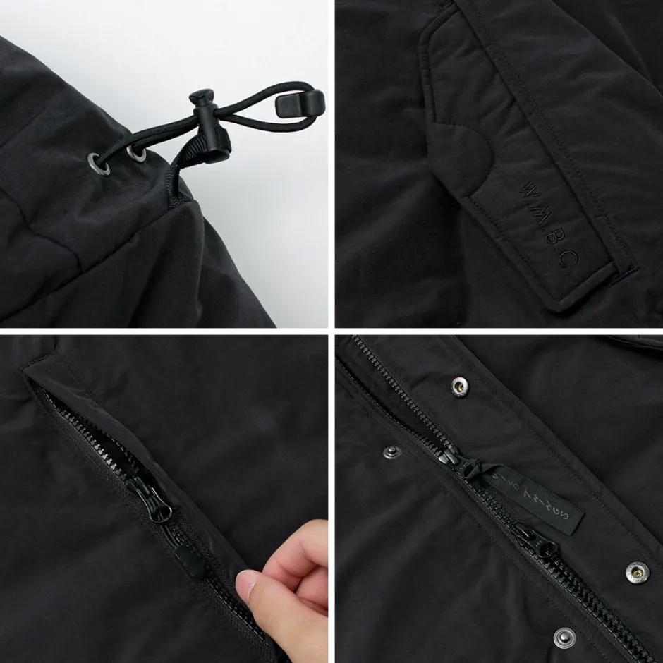 Coats^WHITE MOUNTAINEERING / WILD THINGS Collaboration Transport Parka black