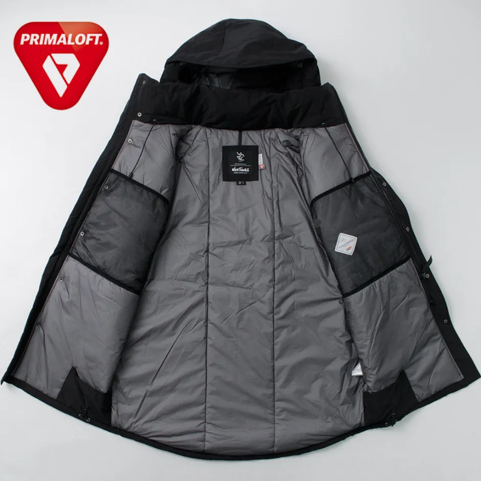 Coats^WHITE MOUNTAINEERING / WILD THINGS Collaboration Transport Parka black