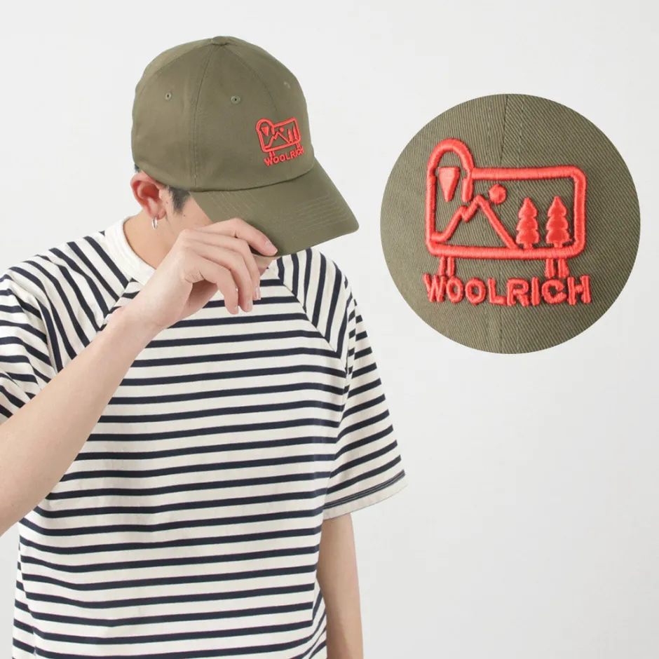 Hats^WOOLRICH / Cotton Twill Logo Cap
