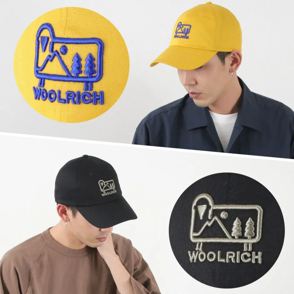 Hats^WOOLRICH / Cotton Twill Logo Cap