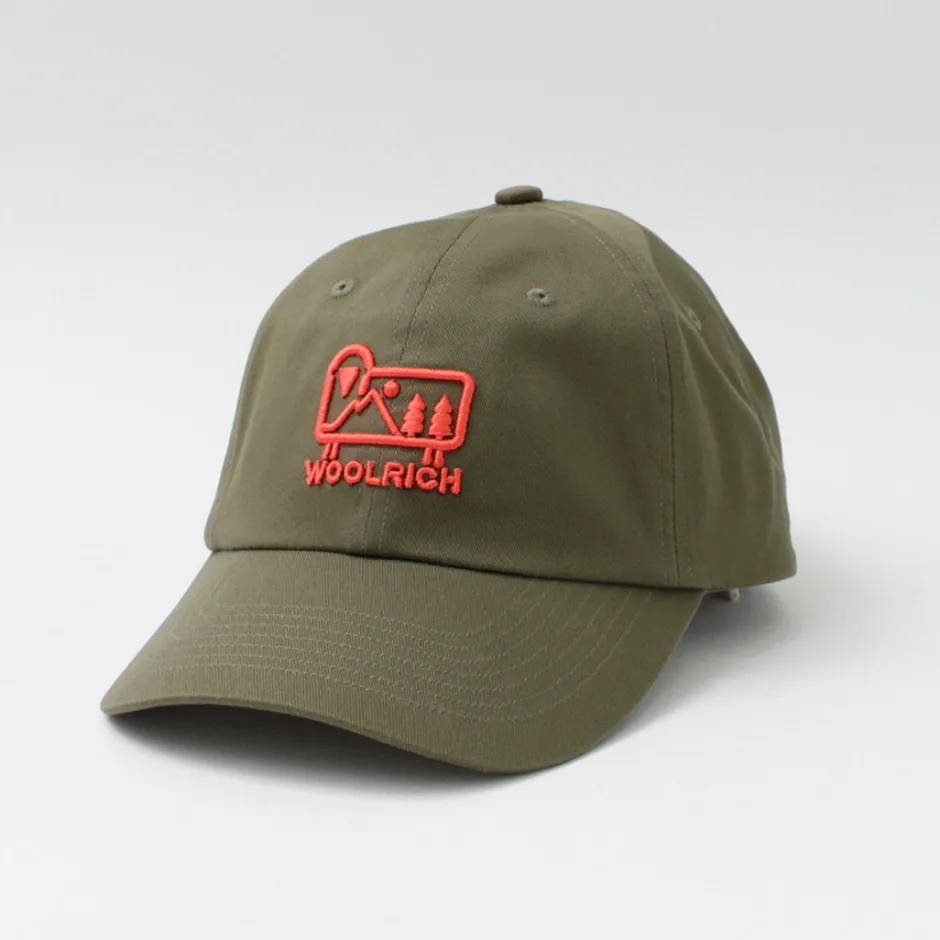 Hats^WOOLRICH / Cotton Twill Logo Cap