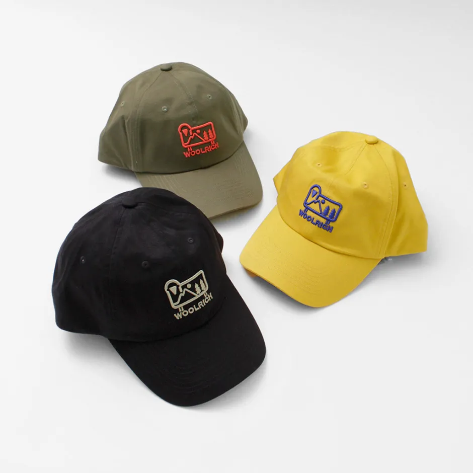 Hats^WOOLRICH / Cotton Twill Logo Cap